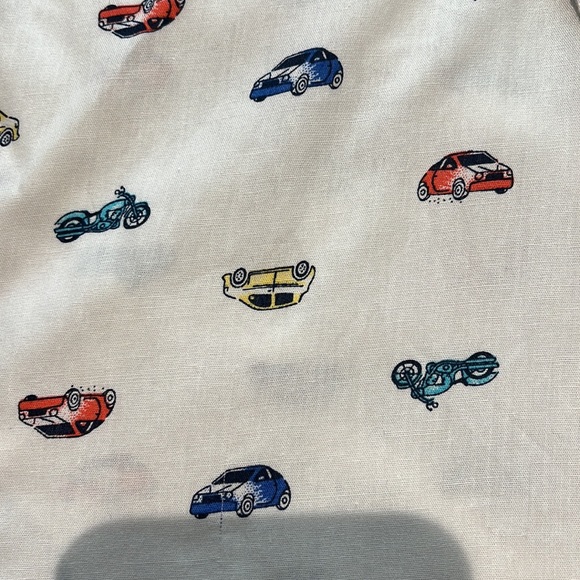 Boys button down shirt with car pattern - Picture 6 of 7